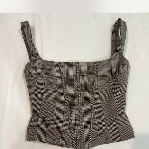 House of CB Plaid Women's Skirt Set - Picture 2 of 3